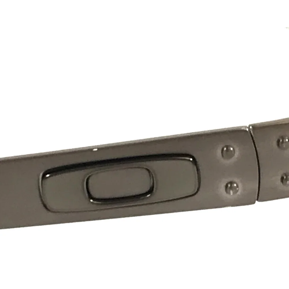 Oakley Eyeglasses Frames Metal Plate OX5038-0655 Brushed Chrome Gray 55-18-140